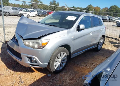 2011 Mitsubishi Outlander Sport Se from USA, damaged, VIN JA4AP4AU2BZ016010